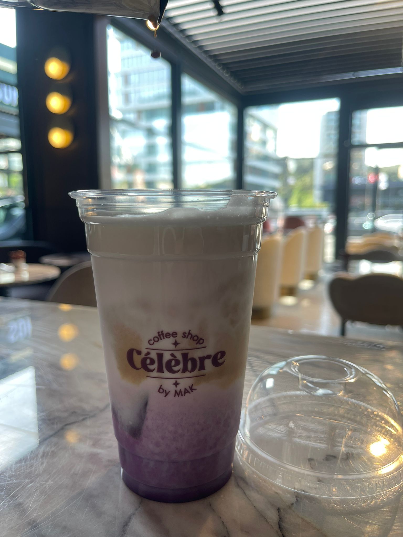 ICE FOREST FRUITY MATCHA LATTE