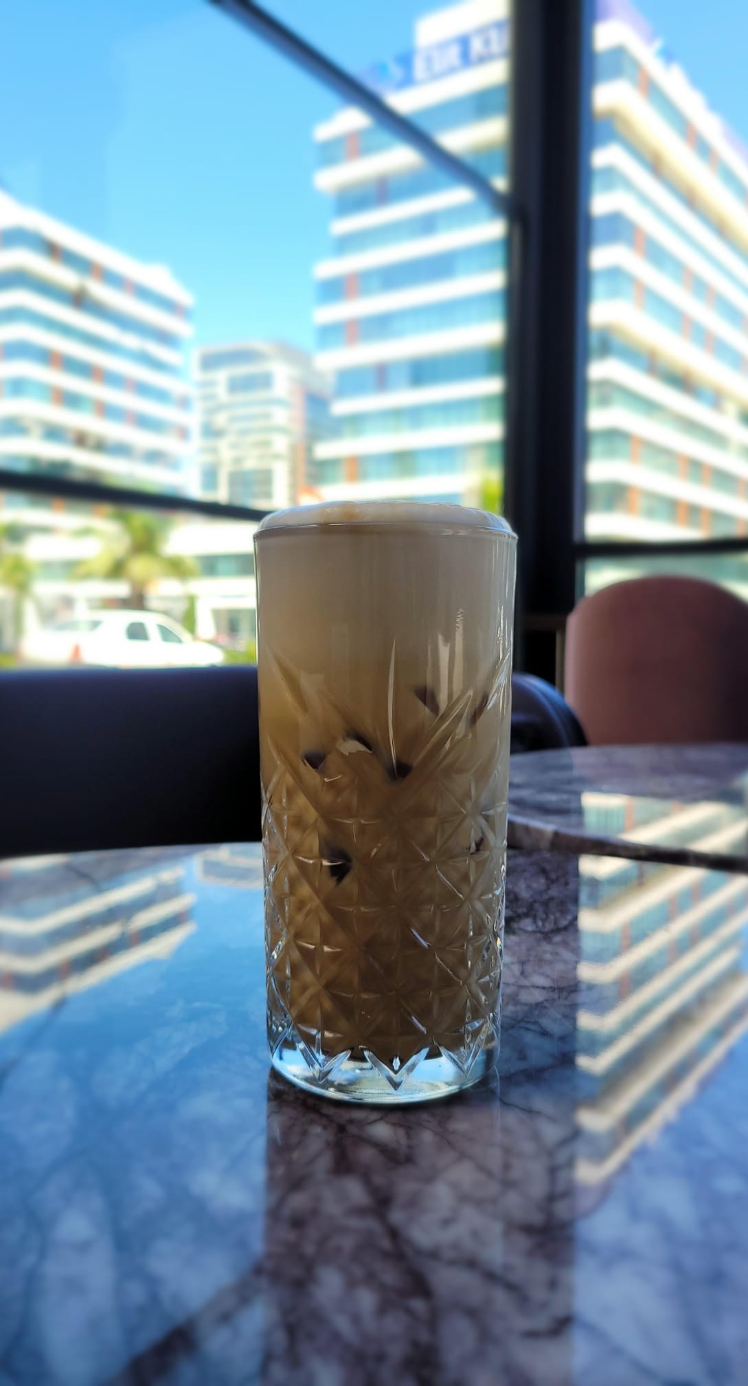 ICE LATTE MACCHIATO
